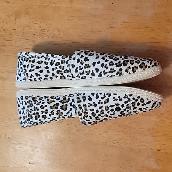 Canvas Casuals Leopard Print Espadrille Slip-on Shoe Size 10 - Picture 5 of 5